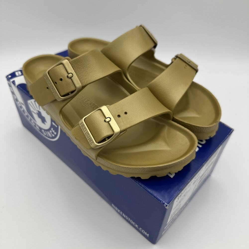 Birkenstock Arizona EVA Glamour Gold U.S. Women’s 8 Narrow Fit Slide